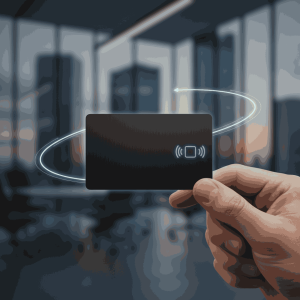 NFC metal visiting cards