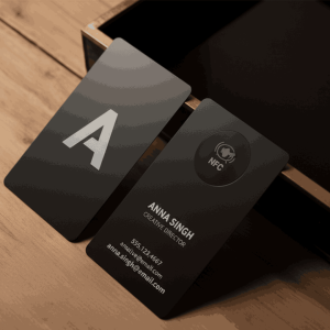 Smart tap business cards