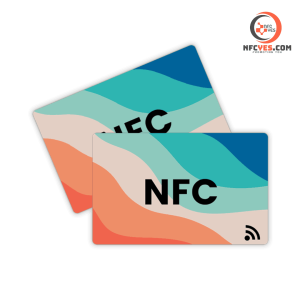 Waterproof NFC card with high-frequency chip
