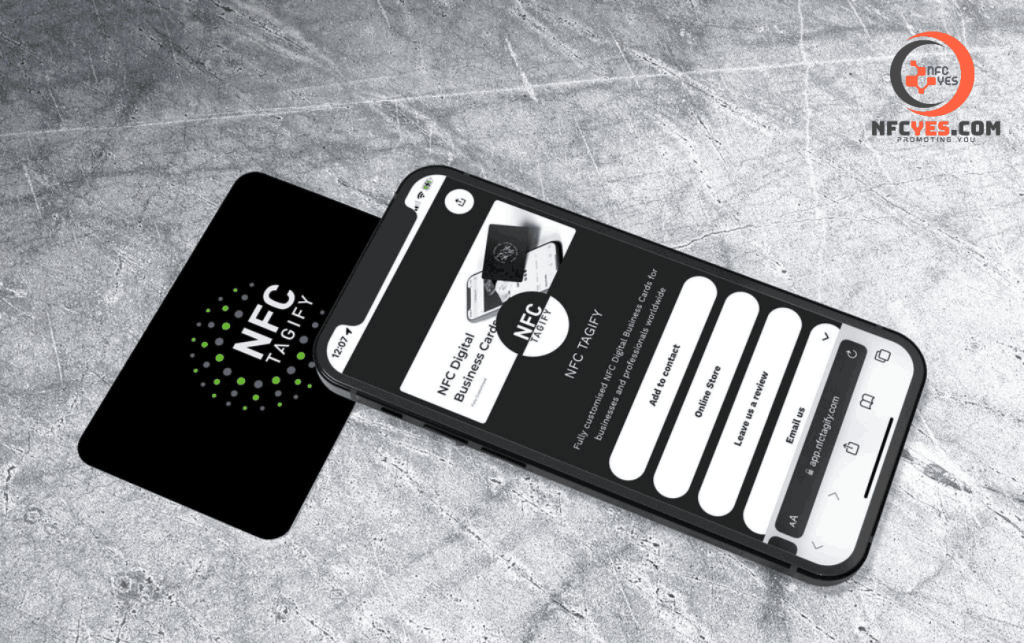 digital business card iPhone 2025
