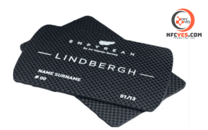 luxury carbon fiber business card