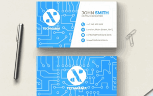modern business card Bangladesh