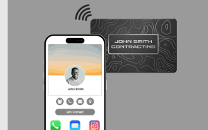 smart business card iPhone